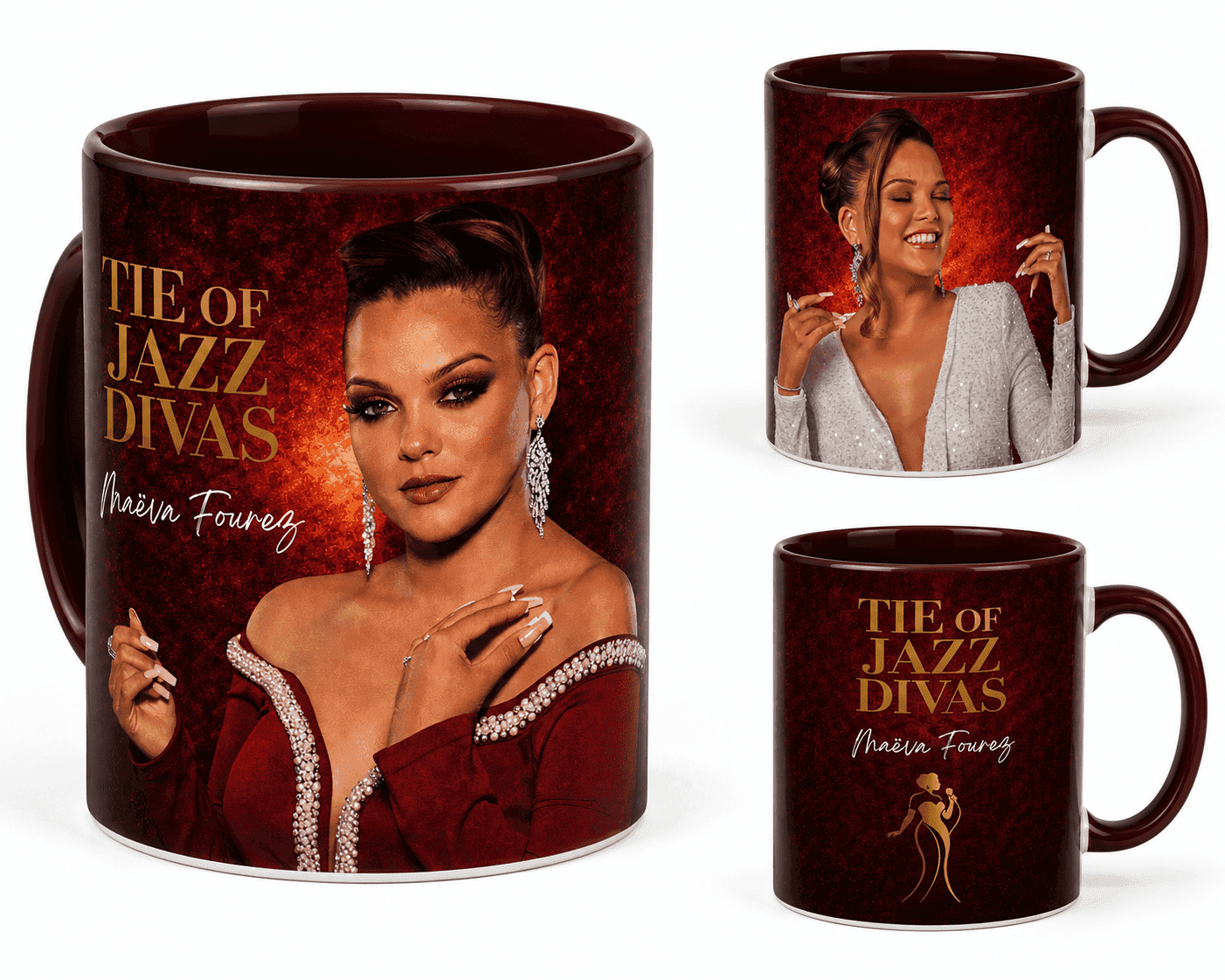 Tie of Jazz Divas — Mug