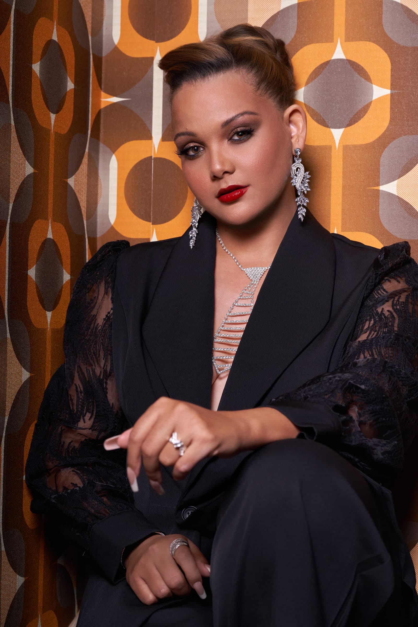 Maëva en studio